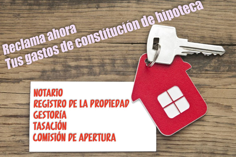 Gastos de constitución de hipoteca a raíz de la Sentencia del Tribunal Supremo de 27 de enero de 2021. GASTOS DE TASACIÓN.